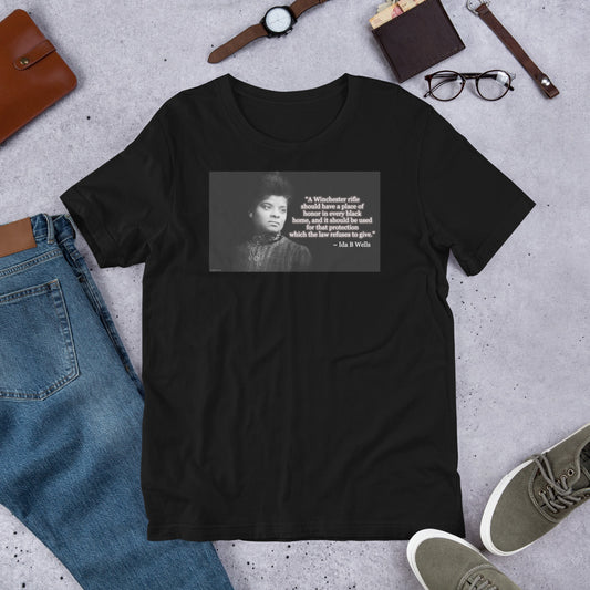 Ida B Wells - Winchester Quote Unisex t-shirt