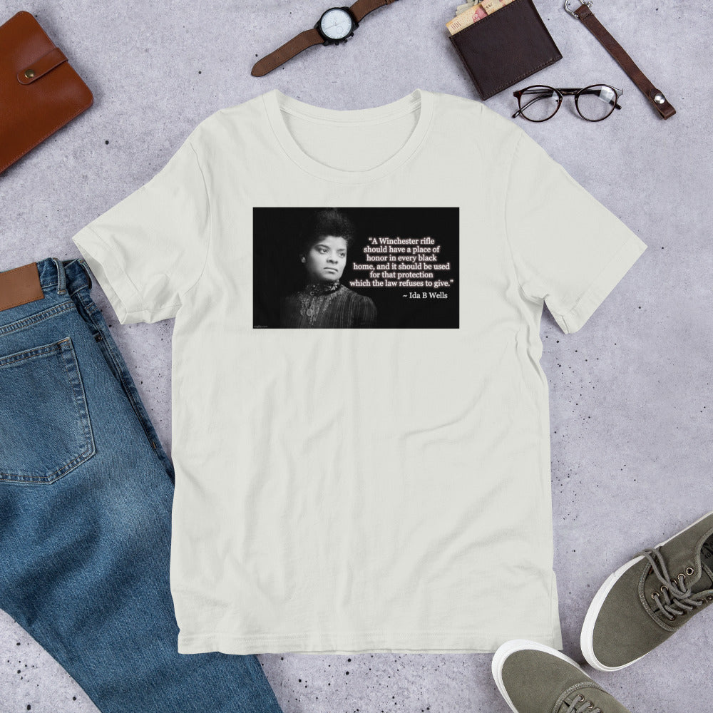 Ida B Wells - Winchester Quote Unisex t-shirt